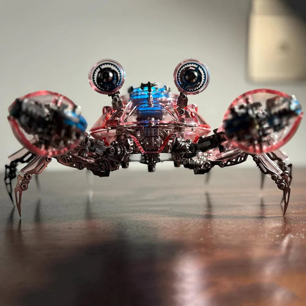 Estrelik™ | Cybernetic Crab 3D Metal Model Kit