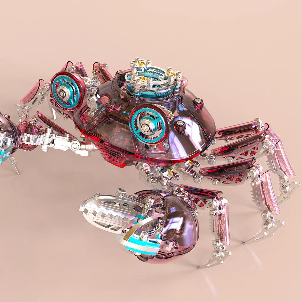 Estrelik™ | Cybernetic Crab 3D Metal Model Kit