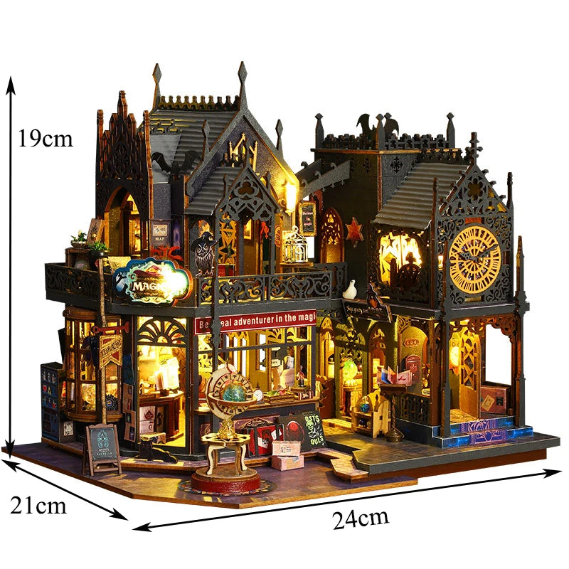 Estrelik™ | Holo Magic City DIY Miniature House
