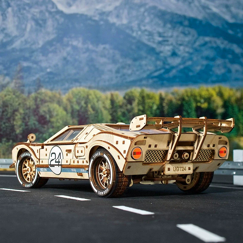 Estrelik™ | UGT-24 Endurance Racer Classic Le Mans Wooden Model Kit