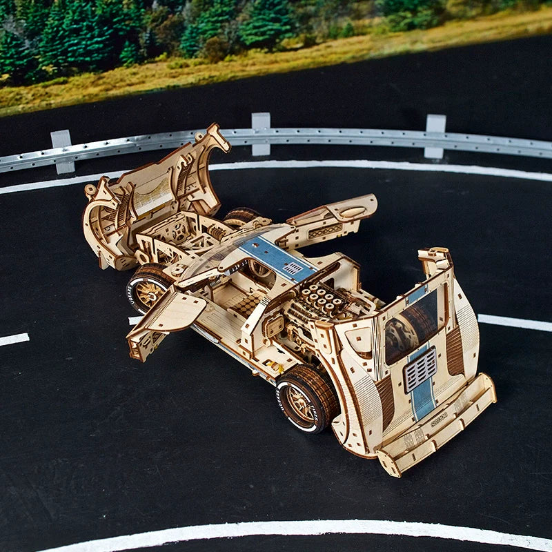 Estrelik™ | UGT-24 Endurance Racer Classic Le Mans Wooden Model Kit