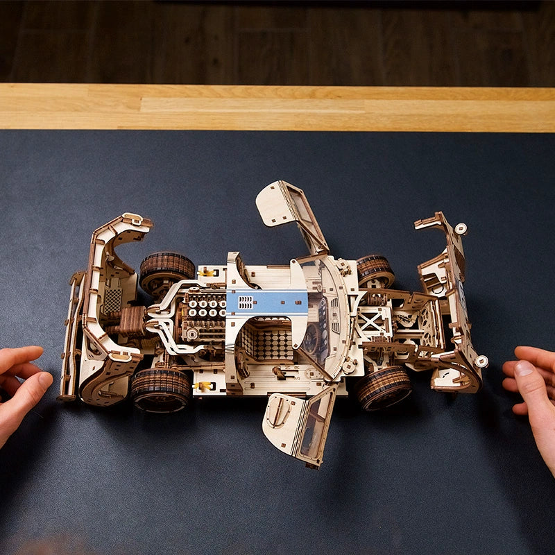 Estrelik™ | UGT-24 Endurance Racer Classic Le Mans Wooden Model Kit