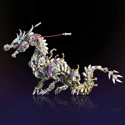 Estrelik™ | Imperial Dragon Master - 3D Metal Mechanical Dragon DIY Assembly Model Kit