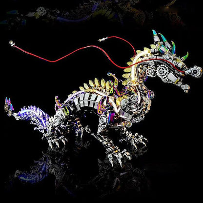 Estrelik™ | Imperial Dragon Master - 3D Metal Mechanical Dragon DIY Assembly Model Kit