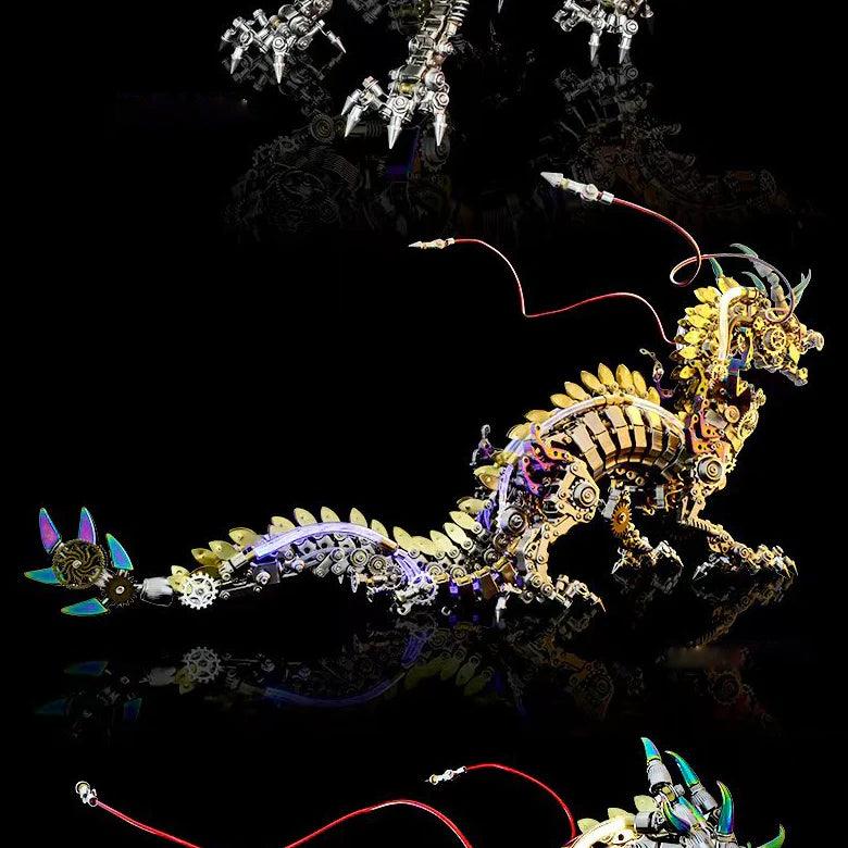 Estrelik™ | Imperial Dragon Master - 3D Metal Mechanical Dragon DIY Assembly Model Kit