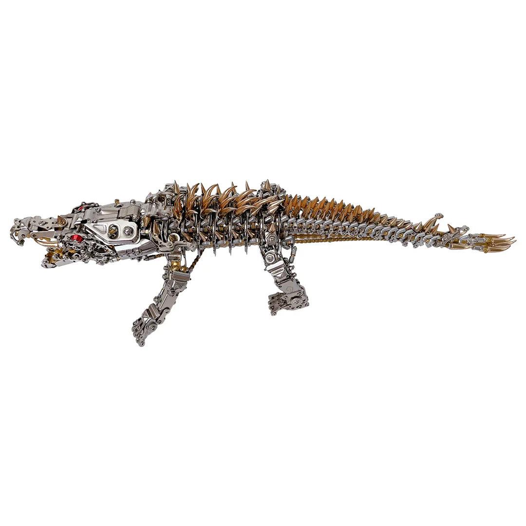 Estrelik™ | Mechanical Crocodile Metal Sculpture