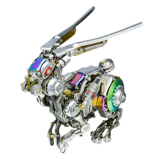 Estrelik™ | GEARSPRING REBEL 3D Metal Punk Mechanical Rabbit Model Kit