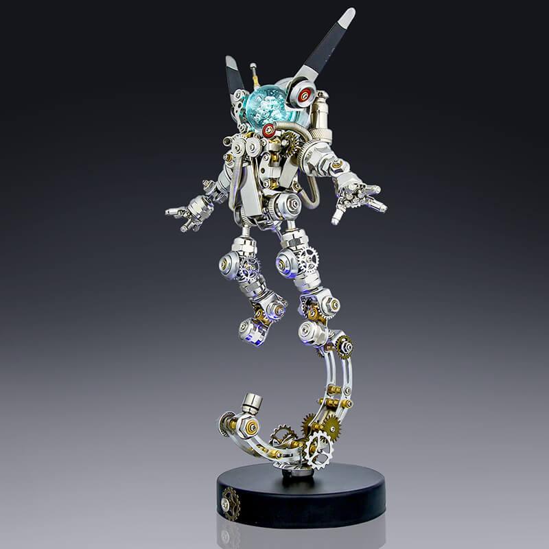 Estrelik™ | COSMIC GUARDIAN 3D Metal Astronaut Rabbit Model Kit