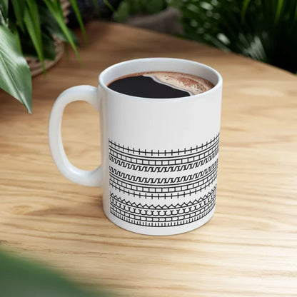 Hidden Message Ceramic Mug – Sophistication Meets Humor