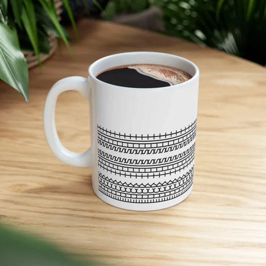 Hidden Message Ceramic Mug – Sophistication Meets Humor