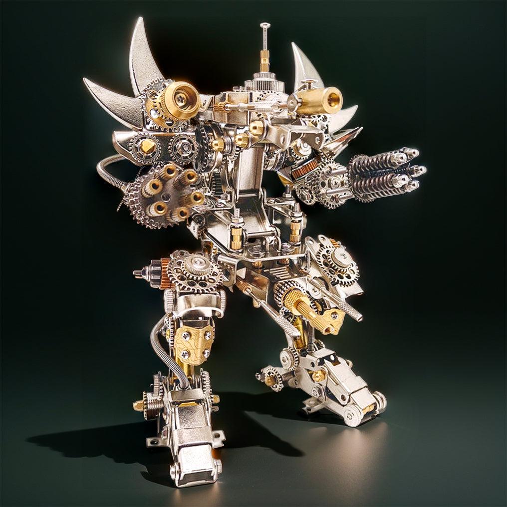 Estrelik™ | Titan Guardian Mecha Watch Stand - 3D Metal Puzzle