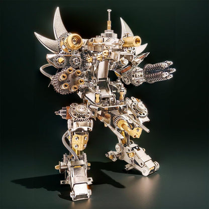 Estrelik™ | Titan Guardian Mecha Watch Stand - 3D Metal Puzzle