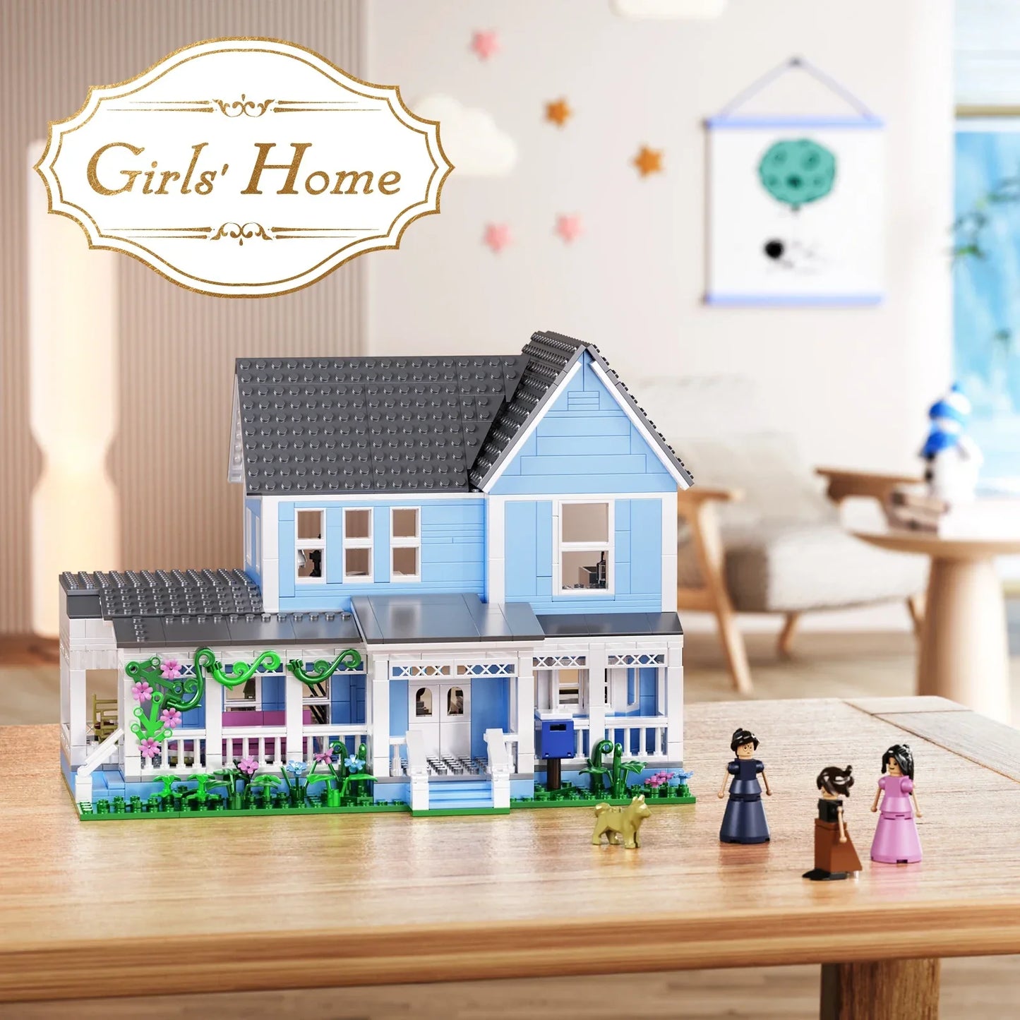 Estrelik™ | Gilmore Girls House Building Set - Compatible with Lego, Gift and Collectible Decoration for Family TV Fans