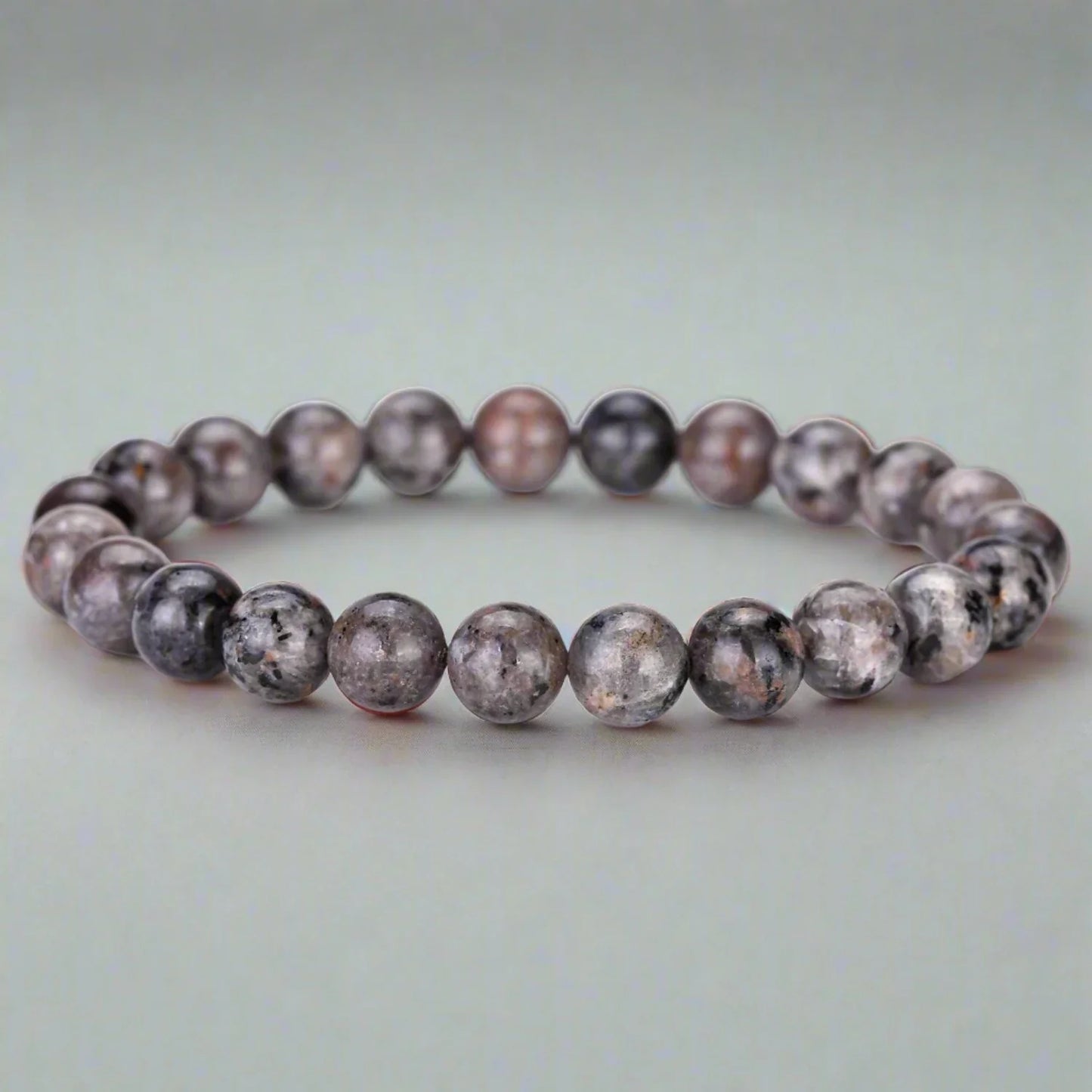 Genuine Yooperlite Firestone Stretch Bead Bracelet – UV Reactive Stone