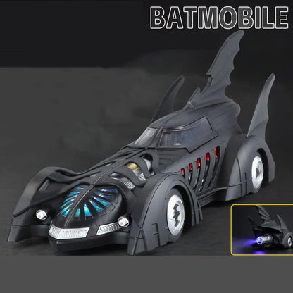 Estrelik™ | 1/18 Classic Batman Movies Car 2008 Batmobile Alloy Diecast Metal Toy Race Car Model Sound Light Kids Gifts