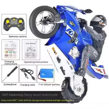 Estrelik Self-Balancing RC Stunt Motorcycle - 2.4G Remote Control 1:6 Scale