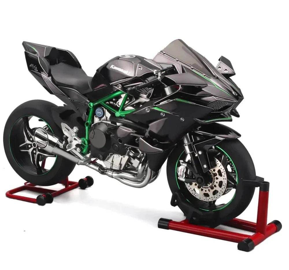 Estrelik™ | Premium Ninja H2R RC Superbike 1:6 Scale with Realistic Sound & Smoke Effects