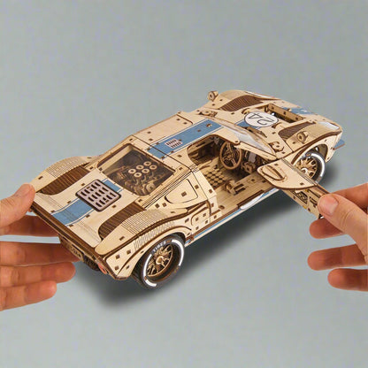 Estrelik™ | UGT-24 Endurance Racer Classic Le Mans Wooden Model Kit