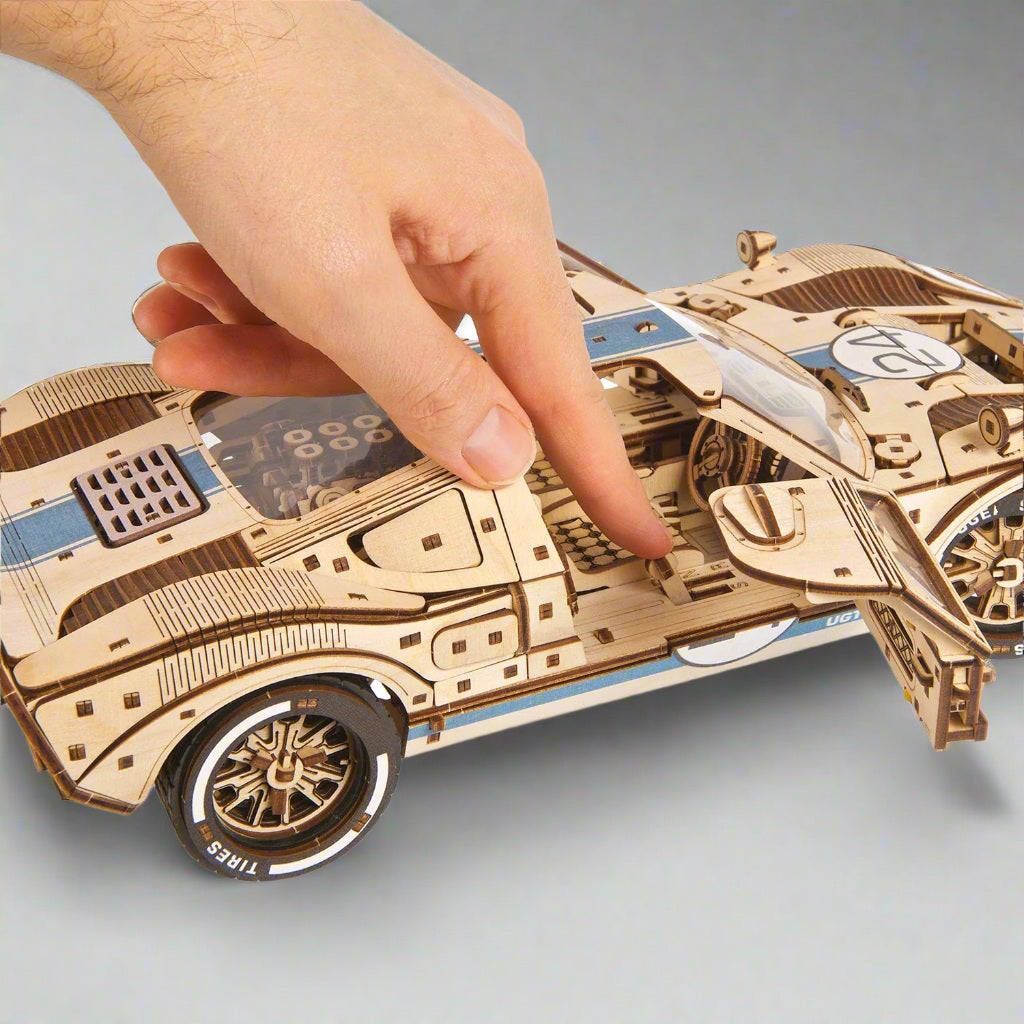 Estrelik™ | UGT-24 Endurance Racer Classic Le Mans Wooden Model Kit