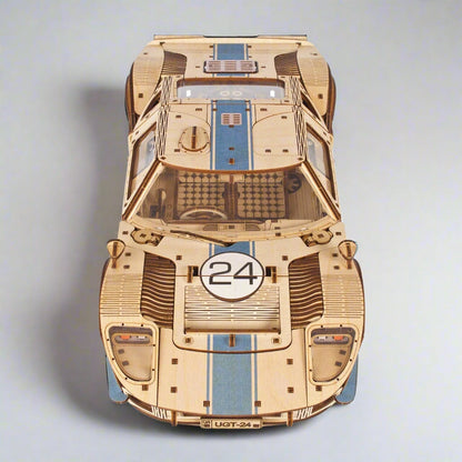 Estrelik™ | UGT-24 Endurance Racer Classic Le Mans Wooden Model Kit