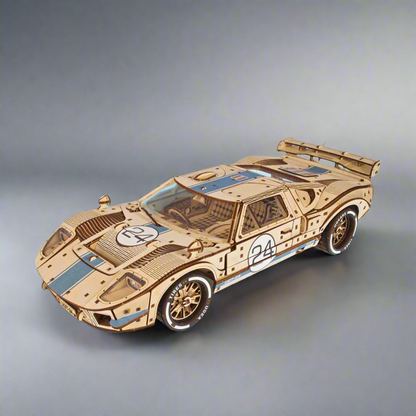 Estrelik™ | UGT-24 Endurance Racer Classic Le Mans Wooden Model Kit