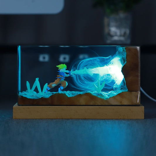 Dragon Ball Z Kakarot Resin RGB Night Light Desktop Decoration