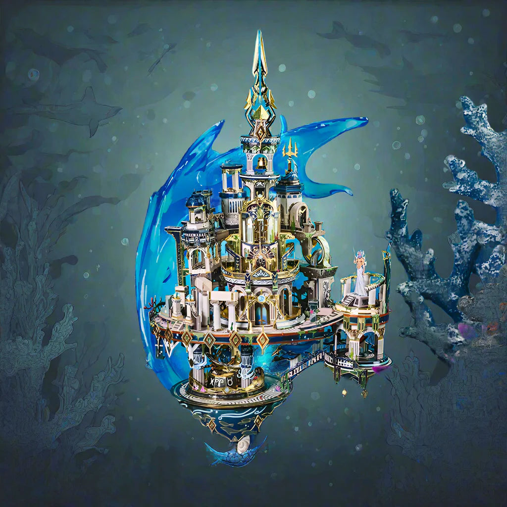 Estrelik™ | Atlantis Legends Premium Metal Puzzle Kit