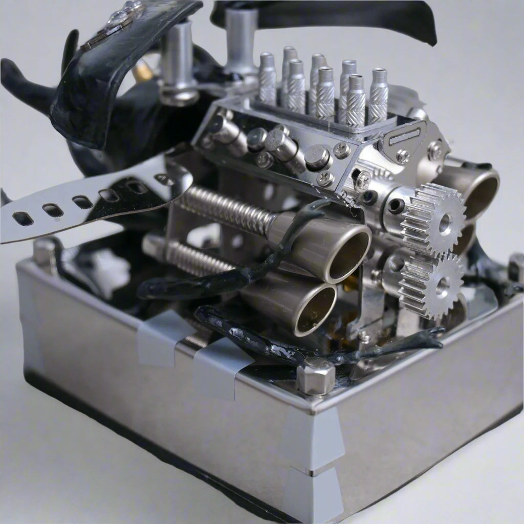 Estrelik™ | DIY V8 Engine Model Kit - Premium Metal Mechanical Beetle