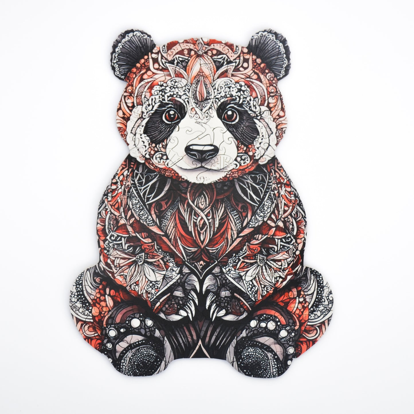 Rompecabezas de Madera Panda Torpe: Piezas Únicas, Calidad Premium, Desafío Divertido