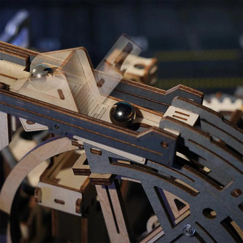 Estrelik™ | Cosmic Marble Labyrinth - 3D Wooden Mechanical Model Kit