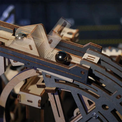 Estrelik™ | Cosmic Marble Labyrinth - 3D Wooden Mechanical Model Kit