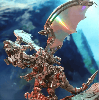 Estrelik™ | Mechanical Flying Dragon 3D Metal Puzzle Kit