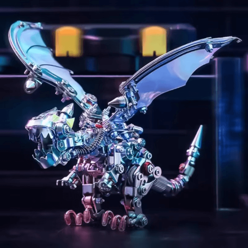 Estrelik™ | Mechanical Flying Dragon 3D Metal Puzzle Kit