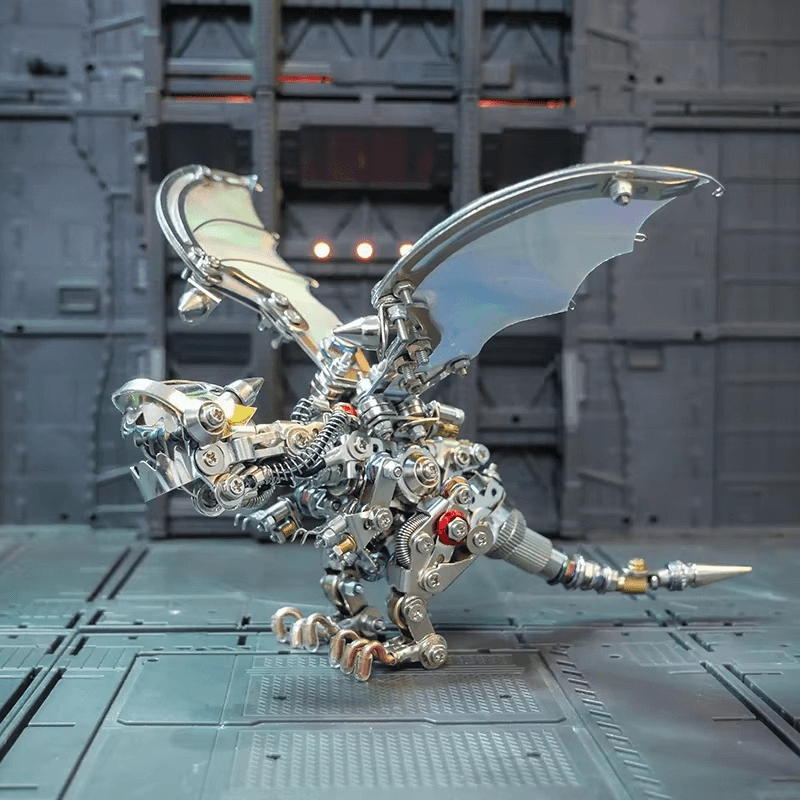 Estrelik™ | Mechanical Flying Dragon 3D Metal Puzzle Kit
