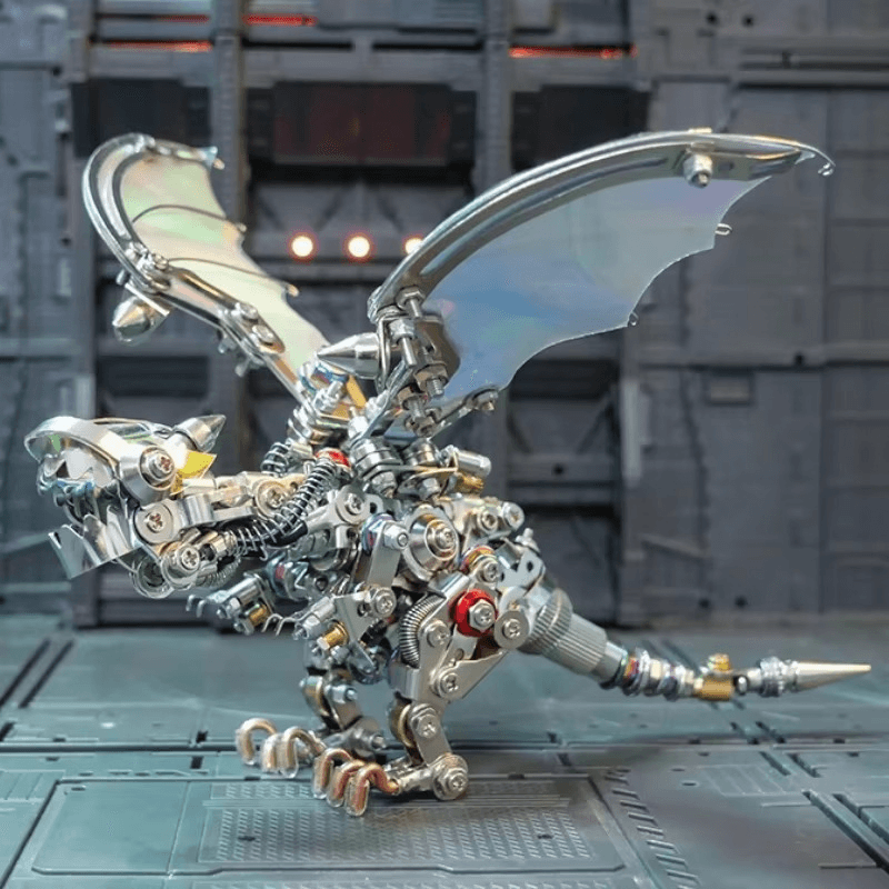 Estrelik™ | Mechanical Flying Dragon 3D Metal Puzzle Kit