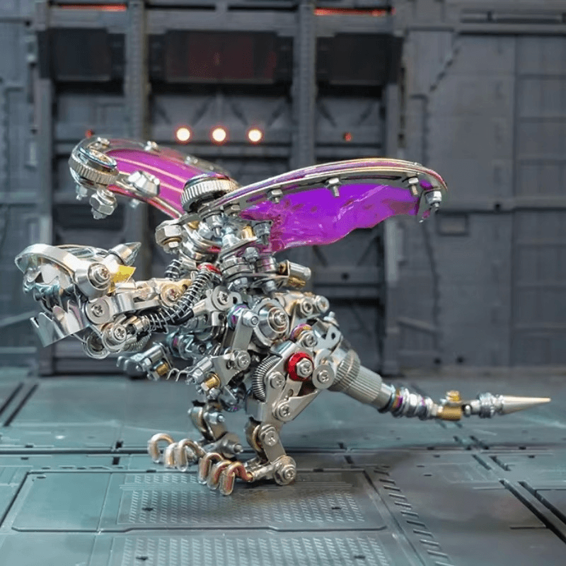 Estrelik™ | Mechanical Flying Dragon 3D Metal Puzzle Kit