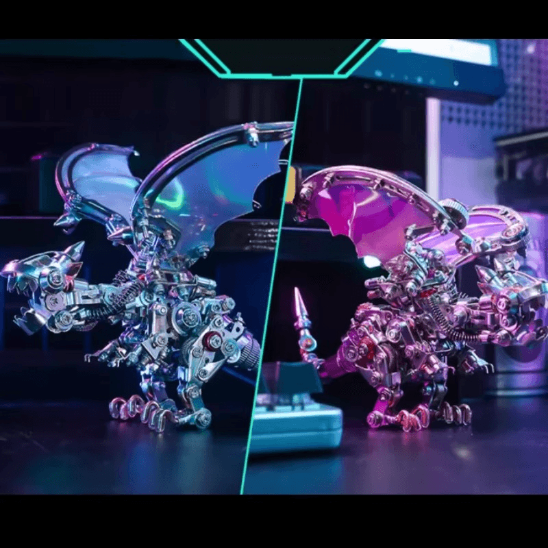 Estrelik™ | Mechanical Flying Dragon 3D Metal Puzzle Kit