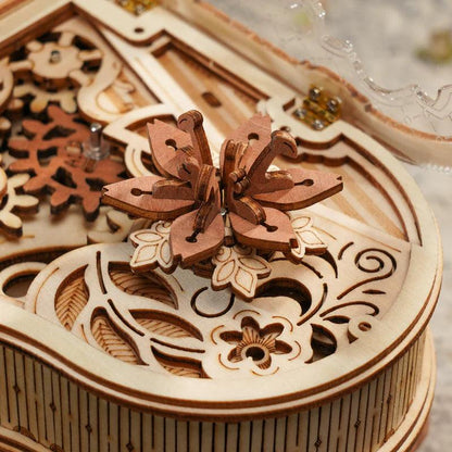 Estrelik™ | Grand Symphony Piano Mechanical Music Box 3D Wooden Puzzle