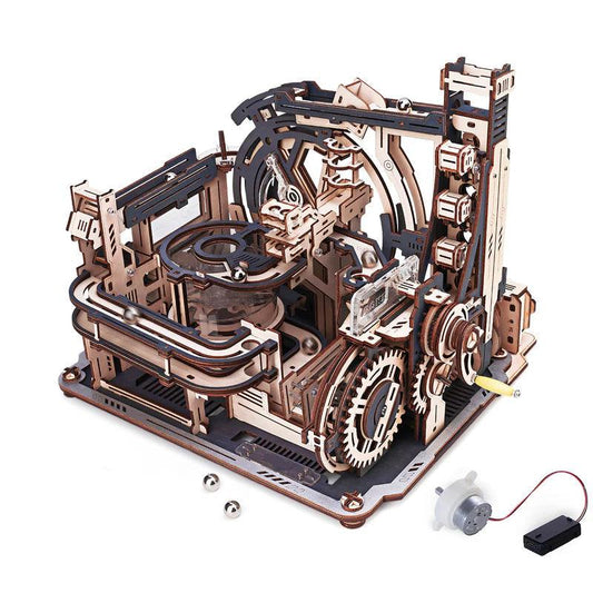 Estrelik™ | Cosmic Marble Labyrinth - 3D Wooden Mechanical Model Kit