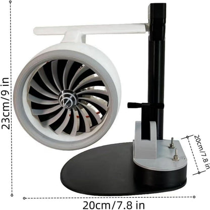 Estrelik™ | JetEngine Humidifier Fan - Aviation-Inspired Desktop Companion