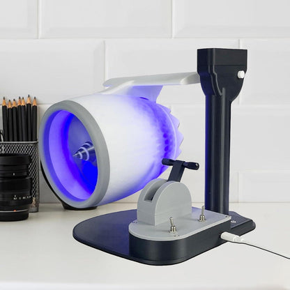 Estrelik™ | JetEngine Humidifier Fan - Aviation-Inspired Desktop Companion