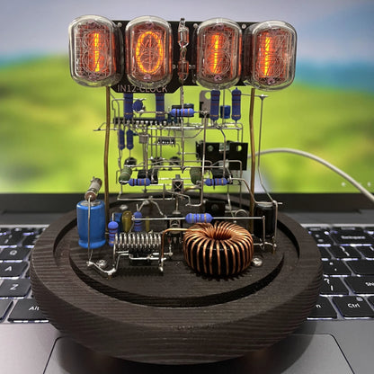 Estrelik™ | DIY CyberGlow IN12 Nixie Tube Desktop Clock