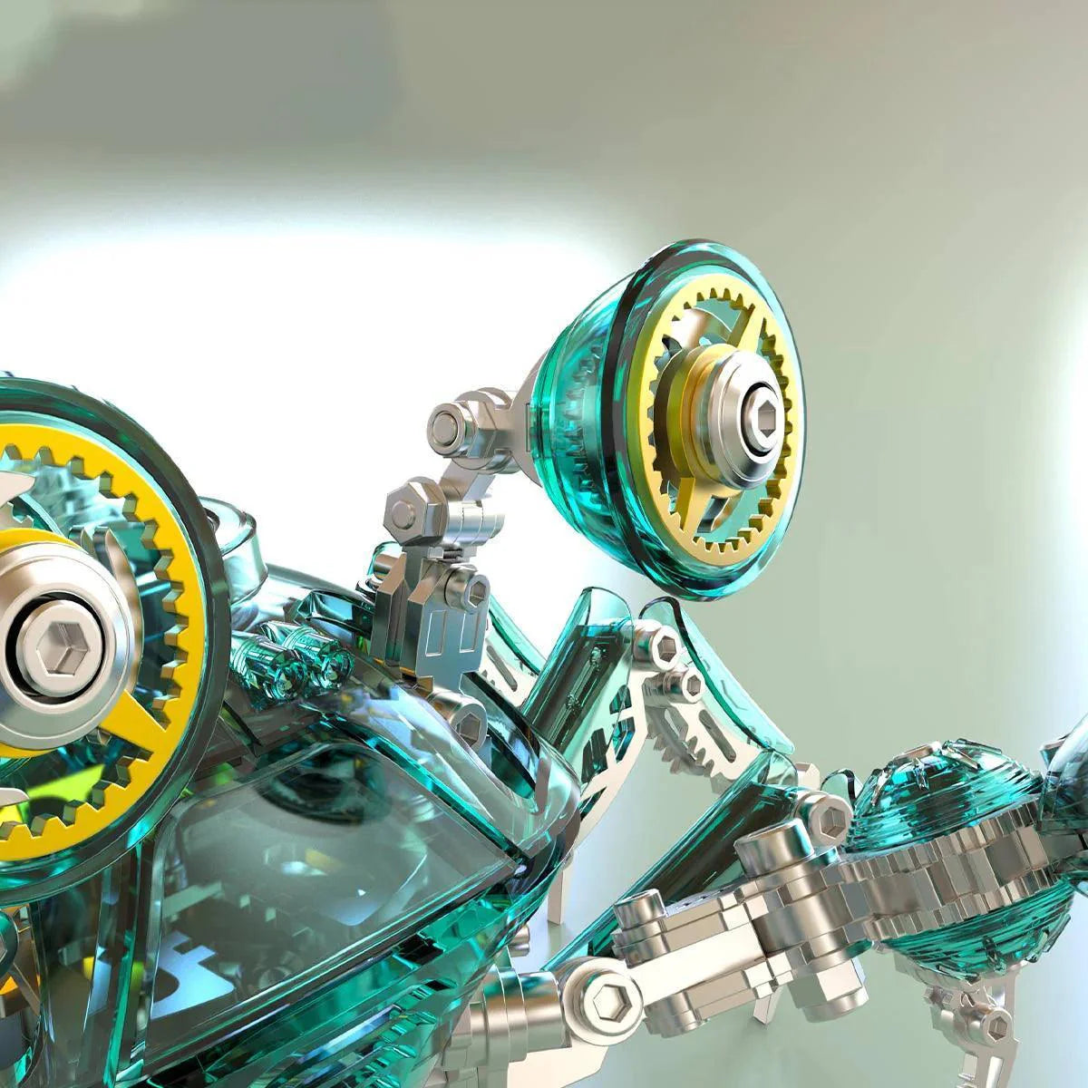 Estrelik™ | Cybernetic Crab 3D Metal Model Kit