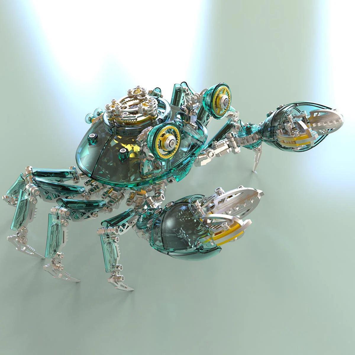 Estrelik™ | Cybernetic Crab 3D Metal Model Kit