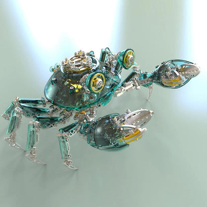 Estrelik™ | Cybernetic Crab 3D Metal Model Kit