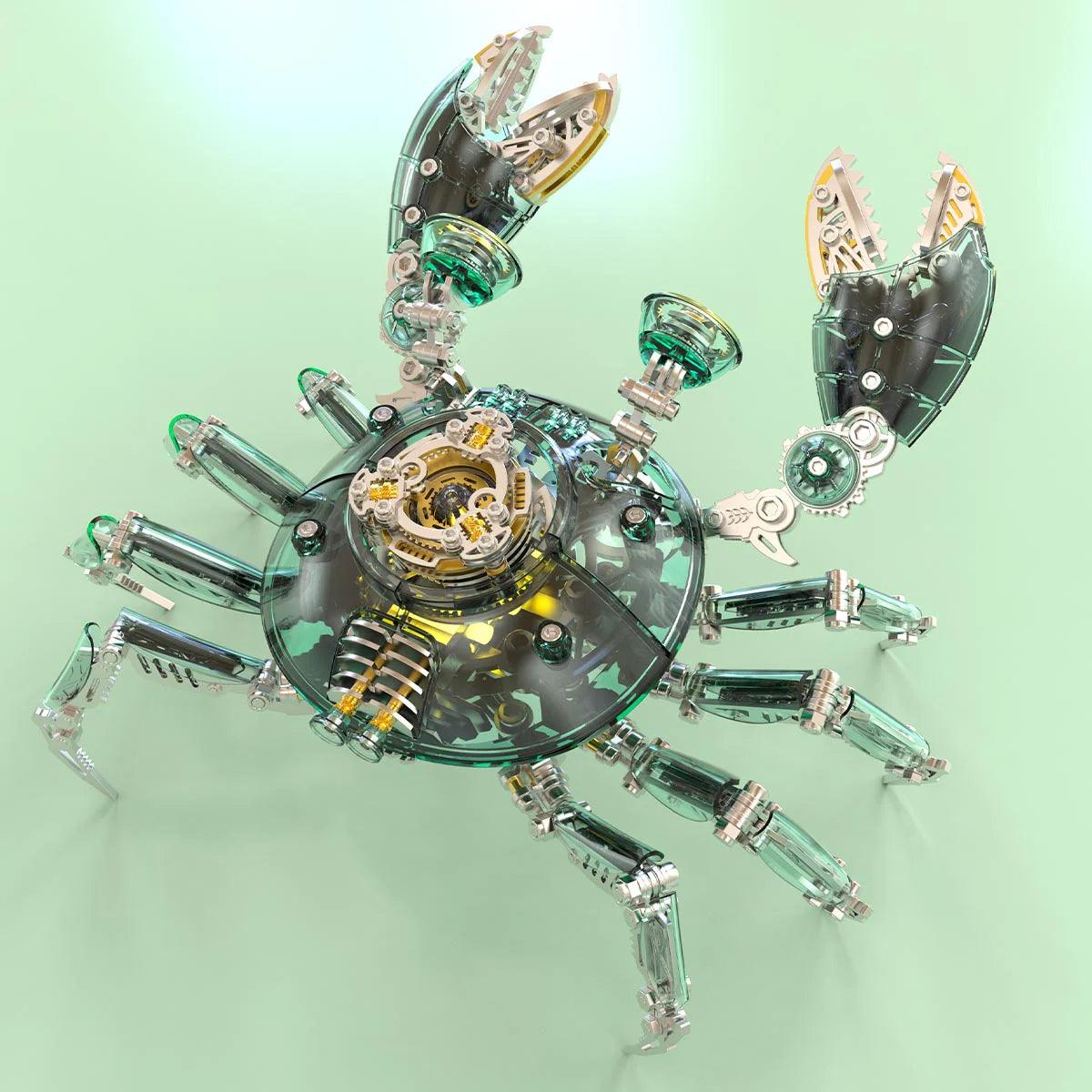 Estrelik™ | Cybernetic Crab 3D Metal Model Kit