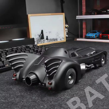 Estrelik™ | 1/18 Classic Batman Movies Car 2008 Batmobile Alloy Diecast Metal Toy Race Car Model Sound Light Kids Gifts