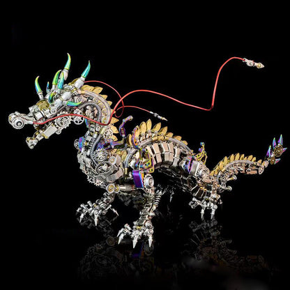 Estrelik™ | Imperial Dragon Master - 3D Metal Mechanical Dragon DIY Assembly Model Kit