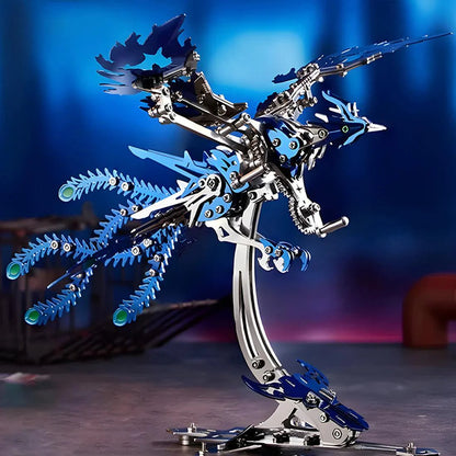 Estrelik™ | Phoenix Rising 3D Mechanical Stainless Steel Bionic Assembly Kit