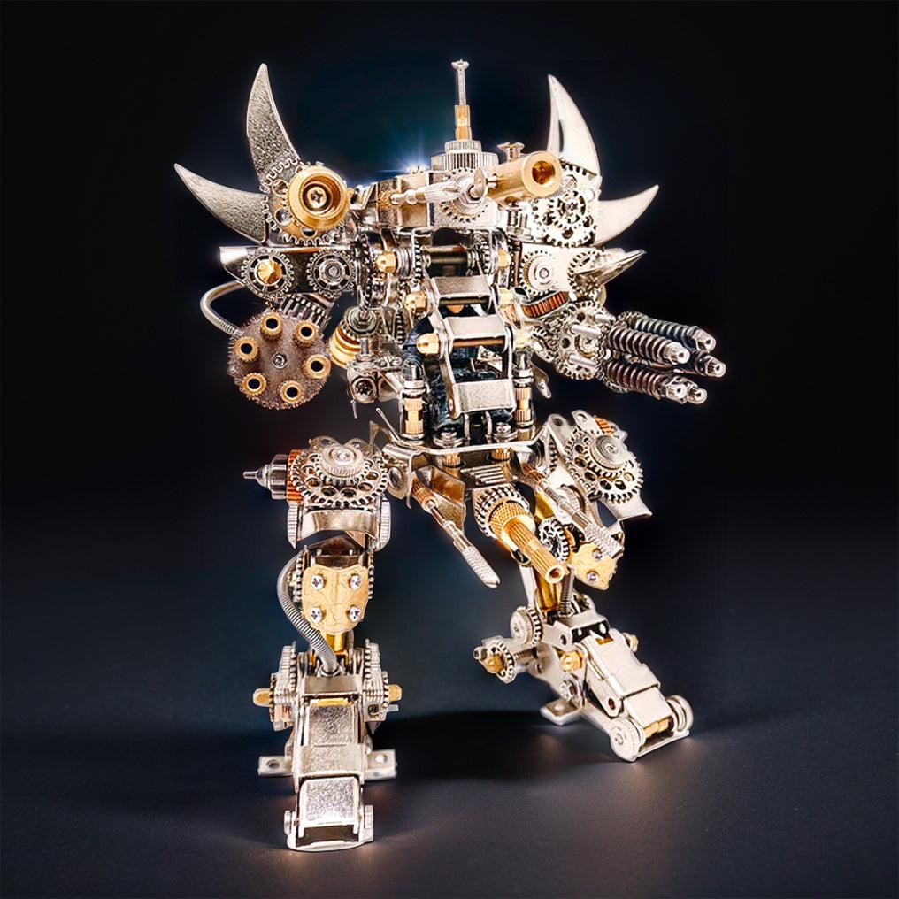 Estrelik™ | Titan Guardian Mecha Watch Stand - 3D Metal Puzzle